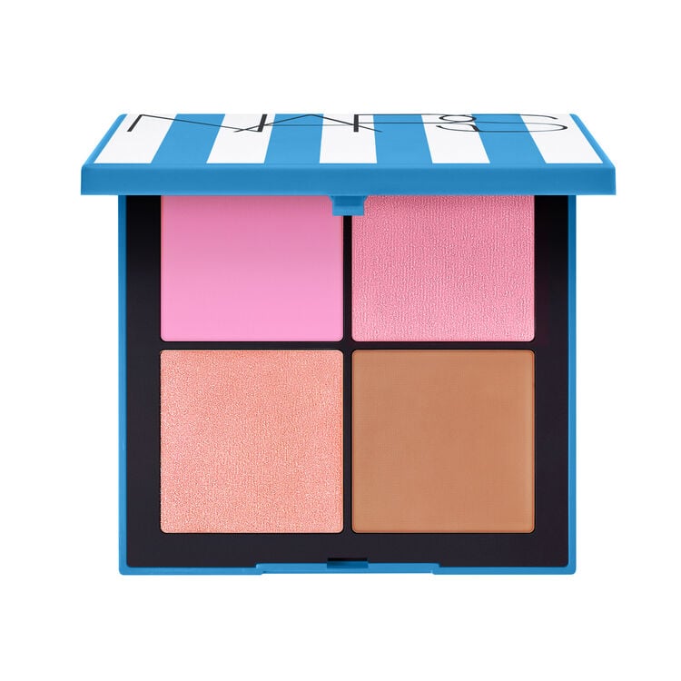 Hot Escape Cheek Palette, Light Display zoomed image number 1: Hot Escape Cheek Palette, Light