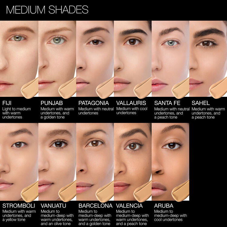 Pin by Kantkaw on Foundation  Foundation swatches, Nars sheer