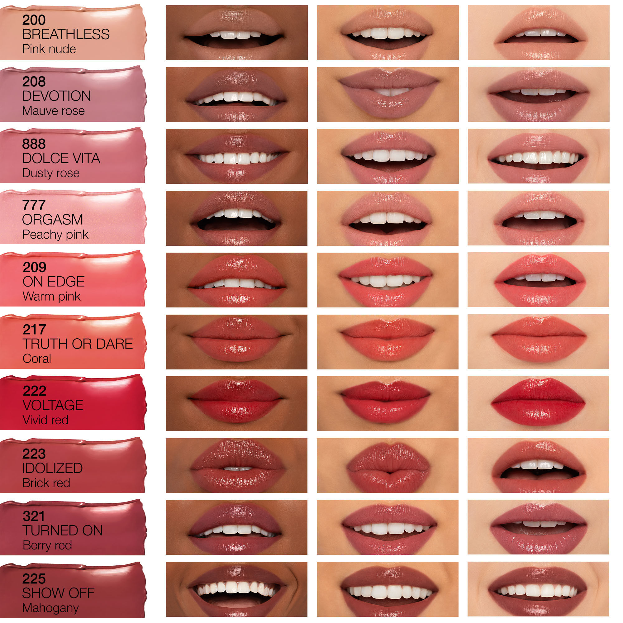 Afterglow Sensual Shine Hydrating Lipstick | NARS