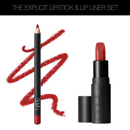 The Explicit Lipstick & Lip Liner SetThe Explicit Lipstick & Lip Liner Set, 