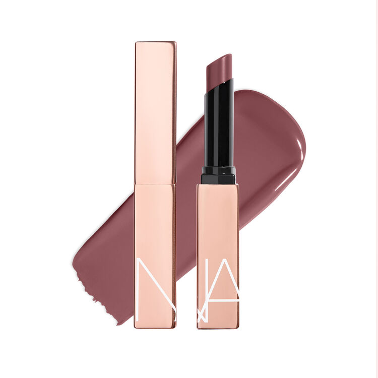 Display zoomed image number 1: Afterglow Sensual Shine Lipstick, 229 Hot Rush