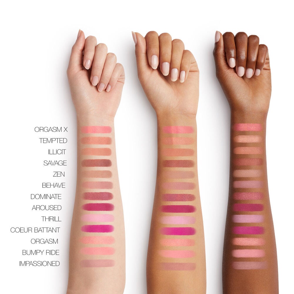 Nars shop blush swatch