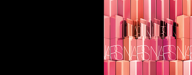 Lips : Indulge lips in iconic NARS shades of lipstick, lip gloss, lip balm, lip liner and more
