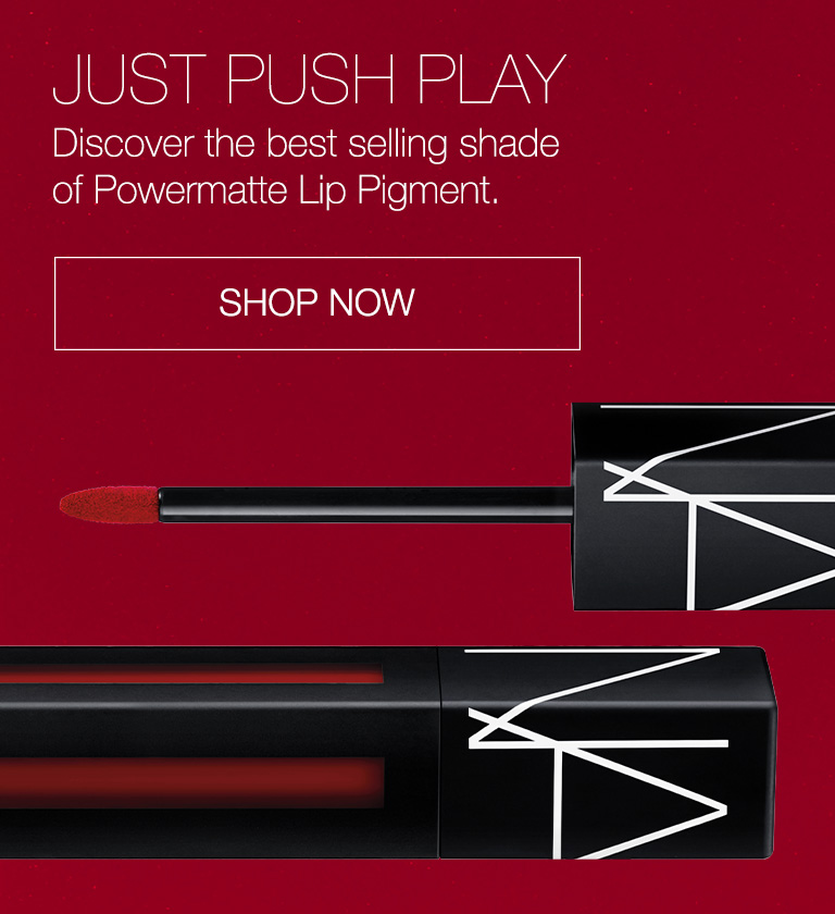 JUST PUSH PLAY. Discover the best-selling shade of Powermatte Lip Pigment. Shop Now.